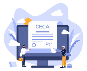 Trục chứng thực dịch vụ hợp đồng điện tử CeCA