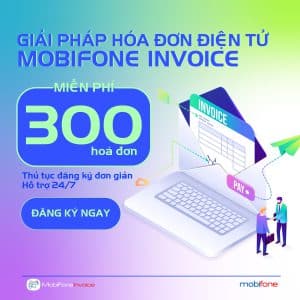 báo giá hóa đơn điện tử MobiFone Invoice