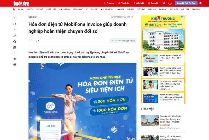Giải Pháp Chuyển Đổi Số MobiFone