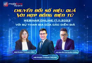 Webinar Chuyển đổi số hiệu quả cùng Hợp đồng điện tử