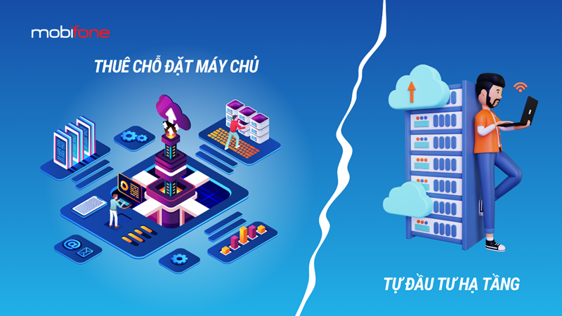 Nên thuê chỗ đặt máy chủ hay tự đầu tư hạ tầng nội bộ 